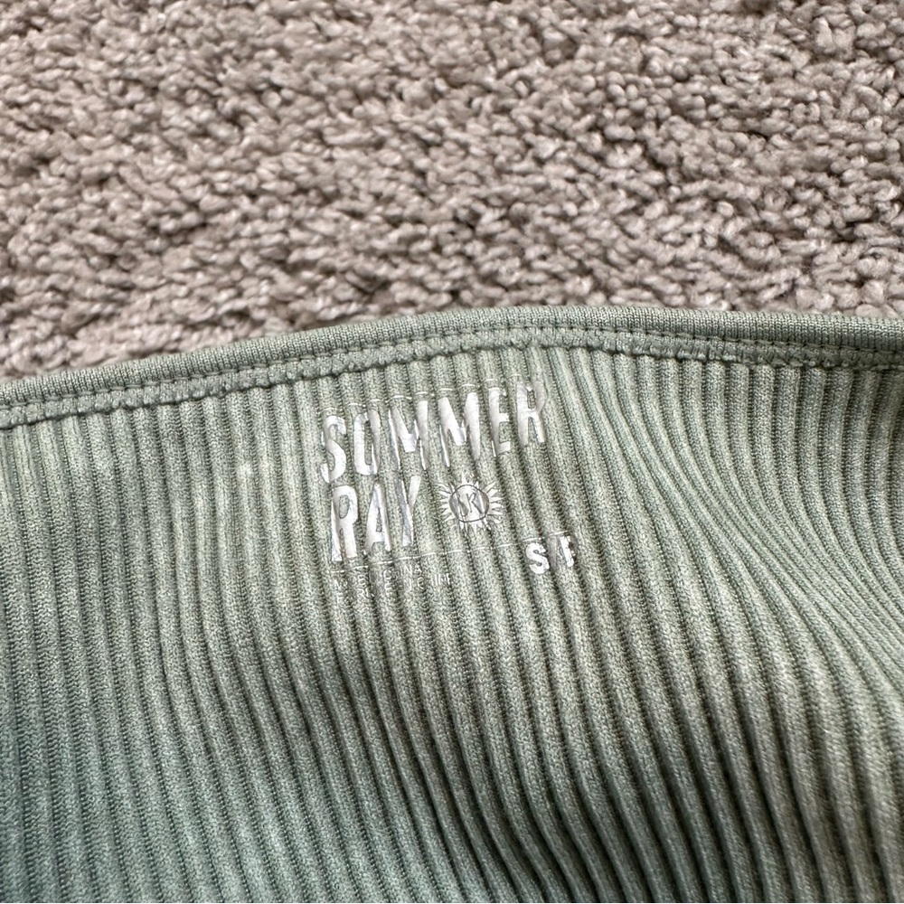Sommer Ray Washed Seamless Ribbed Sports Bra Size S - Picture 2 of 4